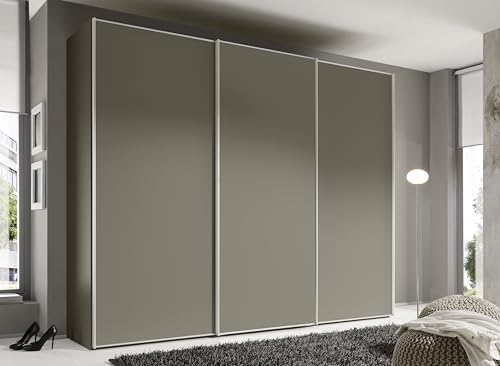 Staud Schwebetürenschrank 3-türig Sinfonie Plus Mocca 222cm / 249cm / 68 cm (H/B/T) von Staud