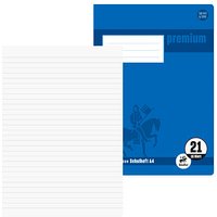 Staufen® Schulheft Premium Lineatur 21 liniert DIN A4 ohne Rand, 16 Blatt von Staufen®