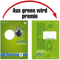 Staufen® Schulheft green Lineatur 3 liniert DIN A4 ohne Rand, 16 Blatt von Staufen®
