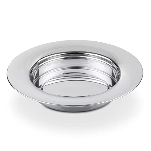 Steadfast Selections Brottablett – Silber Premium Kommunion-Tabletts für Kirchen | Edelstahl Kommunionsset Zubehör von Steadfast Selections