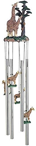 StealStreet SS-G-41016 Windspiel Giraffe mit Baby Garten Deko Windspiel von StealStreet