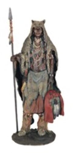 StealStreet ss-g-11356 Native American Warrior Collectible Indianische Dekoration Figur Statue von StealStreet