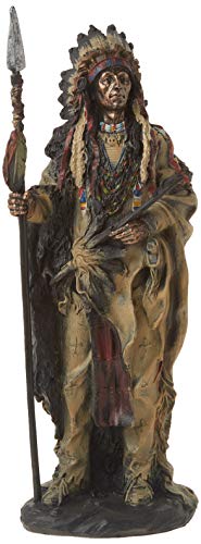 StealStreet ss-g-11358 Native American Warrior Collectible Indianische Dekoration Figur Statue von StealStreet