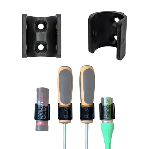 StealthMounts Uni Mounts 5 Stück | Uni-Halterung für Kreidemarker/Schraubendreher/USB-Lithium-Batterien | Schwarz – 5 Stück | Hergestellt in Großbritannien StealthMounts Uni Mounts 5 Stück | Uni-Halterung für Kreidemarker/Schraubendreher/USB-Lithium-Batterien | Schwarz – 5 Stück | Hergestellt in Großbritannien von StealthMounts