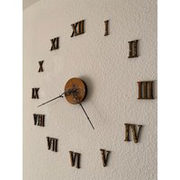 Dyi 3D Puzzle Filigran Handarbeit Große Holz Wanduhr | Wand Dekor Wohnzimmer Dyi 3D Puzzle Filigran Handarbeit Große Holz Wanduhr | Wand Dekor Wohnzimmer von SteamWorksCo