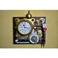 Der Barometric Prognosticator 3 Funktionierende Steampunk Wettermaschine Der Barometric Prognosticator 3 Funktionierende Steampunk Wettermaschine von SteamheadInventions