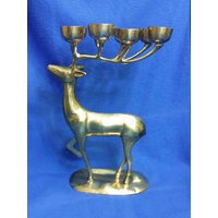 Messing Rentier 8 Tier Candlelabra von SteanFinds