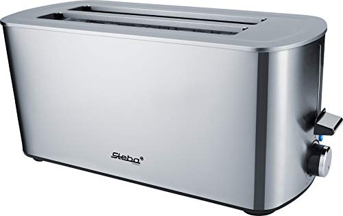 Steba Langschlitztoaster TO 21 Inox | Doppel-Langschlitztoaster | Anti-Fingerprint Edelstahlgeh?use | ?berhitzungsschutz | Inkl. Kr?melschublade und Br?tchenaufsatz Steba Langschlitztoaster TO 21 Inox | Doppel-Langschlitztoaster | Anti-Fingerprint Edelstahlgeh?use | ?berhitzungsschutz | Inkl. Kr?melschublade und Br?tchenaufsatz von Steba