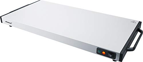 Steba Warmhalteplatte/W?rmespeicherplatte WP 130, Warmhaltefl?che 60 x 30 cm, sehr kurze Aufheizzeit von max. 10 Min., auch mobil (stromlos) einsetzbar, mindestens 60 Min. W?rmeabgabe von Steba