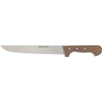 Industriemesser Gesamt-L.385mm Klingen-L.250mm Rückenstärke 2,5mm Holzgriff von WÜSTHOF