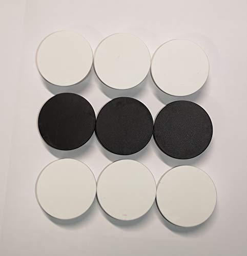 9 Stück STECKEL® (6x weiß + 3x schwarz) Staubschutz Deckel Steckdosen Abdeckung für saubere Schuko-Steckdosen Steckdosenleisten Mehrfachsteckdosen Spritzschutz Design von Steckel