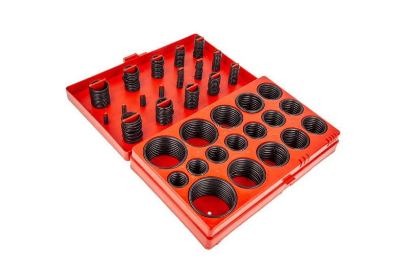 Stedo Dichtungsring Industrie O-Ring-Box, Sortiment mit 32 Abmessungen gesamt 407 Stück von Stedo