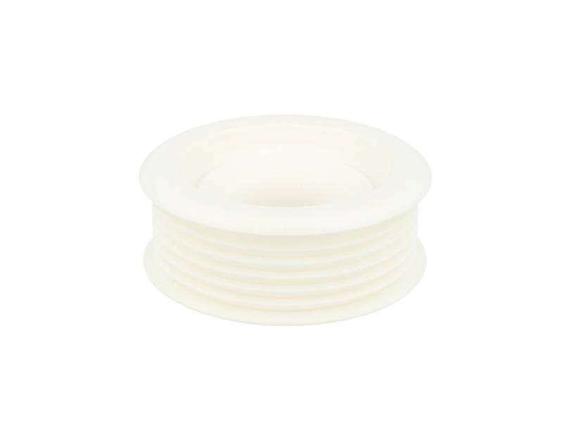 Stedo Spülrohr Euro WC-Spülrohrverbinder Dubletta Ø 55 mm für Spülrohre, weiß von Stedo