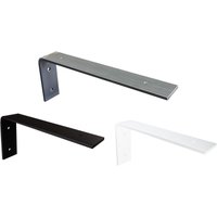 Regalwinkel/Regalhalterung Wandhalterung Halter Für Wandmontage Aus Stahl Höhe 200 Mm in Verschiedenen Längen Und Farben von SteelDesign24