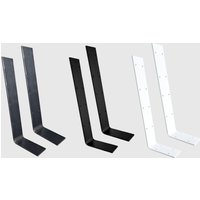 Rückenlehnenhalter Rückenlehne Bank Bierbank Sitzbank Lehne Halter Stahl Massiv von SteelDesign24