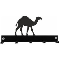 Camel Schlüssel Haken Mantel/Aufhänger - Schwarze Metall Wand Montiert Kleiderhaken Blei Rack von SteelImagesUK