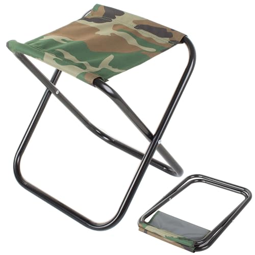 SteelMule Klappbarer Angelhocker – super kompakt und ultraleicht – Farbe Woodland Camouflage SteelMule Klappbarer Angelhocker – super kompakt und ultraleicht – Farbe Woodland Camouflage von SteelMule