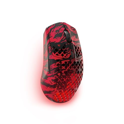 SteelSeries Aerox 3 Wireless - Faze Clan Edition - RGB Gaming-Mouse mit Öffnungen in der Oberfläche - Optischer TrueMove Air-Sensor mit 18 Tsd. DPI - Federleichtes, wasserabweisendes Design SteelSeries Aerox 3 Wireless - Faze Clan Edition - RGB Gaming-Mouse mit Öffnungen in der Oberfläche - Optischer TrueMove Air-Sensor mit 18 Tsd. DPI - Federleichtes, wasserabweisendes Design von SteelSeries