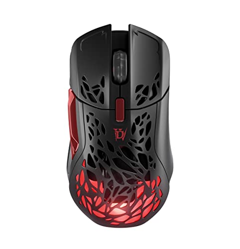 SteelSeries Aerox 5 Wireless – Diablo® IV Edition – 76 g leichte Gaming-Maus – 18.000 CPI – Optischer TrueMove Air Sensor – Wasserbeständig – 180+ Std. Akkulaufzeit – Kostenloses In-Game-Item von SteelSeries