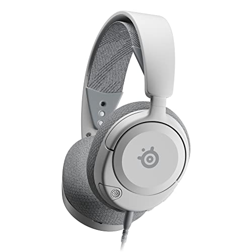 SteelSeries Arctis Nova 1 - Multi-System Gaming-Headset – Hi-Fi-Treiber – 360° Surround-Sound – AirWeave Memory Foam-Ohrpolster – Mikrofon mit Geräuschunterdrückung –PC, PS5, Xbox -Weiß SteelSeries Arctis Nova 1 - Multi-System Gaming-Headset – Hi-Fi-Treiber – 360° Surround-Sound – AirWeave Memory Foam-Ohrpolster – Mikrofon mit Geräuschunterdrückung –PC, PS5, Xbox -Weiß von SteelSeries