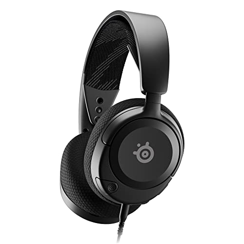 SteelSeries Arctis Nova 1 - Multi-System Gaming-Headset – Hi-Fi-Treiber – 360° Surround-Sound – AirWeave Memory Foam-Ohrpolster – Mikrofon mit Geräuschunterdrückung – PC, PS5, Xbox -Schwarz SteelSeries Arctis Nova 1 - Multi-System Gaming-Headset – Hi-Fi-Treiber – 360° Surround-Sound – AirWeave Memory Foam-Ohrpolster – Mikrofon mit Geräuschunterdrückung – PC, PS5, Xbox -Schwarz von SteelSeries