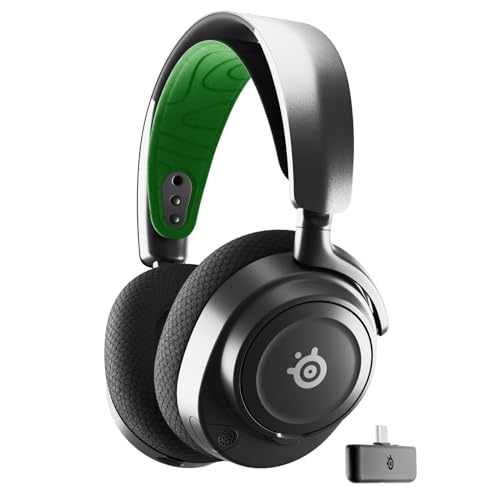 SteelSeries Arctis Nova 7X Wireless- Multi-Plattform Gaming-Headset-PS5,PC,Mobile - Magnetische Neodym-Treiber- 2,4 GHz + Mischbarer Bluetooth- 38 H Akkulaufzeit– ClearCast Gen 2 KI-Mik von SteelSeries