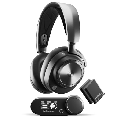 SteelSeries Arctis Nova Pro Wireless Gaming-Headset - Xbox und Multi-System - Magnetische Neodym-Treiber - Active Noise Cancellation - Infinity Power System - Xbox, PC, PS5, PS4, Switch 2, Mobile von SteelSeries