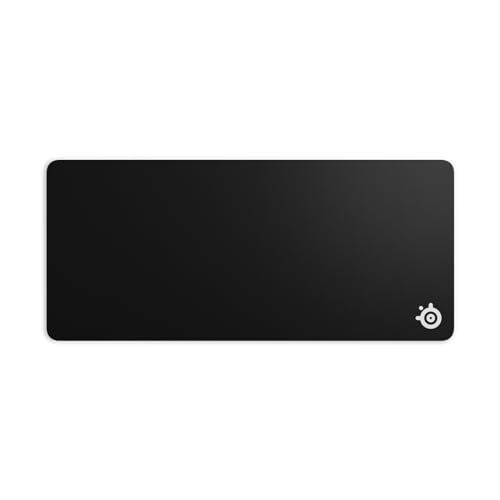 SteelSeries QcK Gaming Mauspad - XXL Stoff - Erstklassiges Tracking und Stabilität - E-Sports-Mousepad - Anti-Rutsch-Unterseite - Komplette Tischabdeckung von SteelSeries