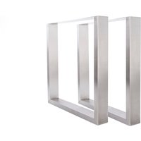 Tischgestell Edelstahl Tu 100x40 600 Untergestell Kufen Tischuntergestell Tischkufe Design Tisch Esstisch, 2 Stk Tischgestell Edelstahl Tu 100x40 600 Untergestell Kufen Tischuntergestell Tischkufe Design Tisch Esstisch, 2 Stk von SteelSolutionsDE