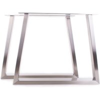 Tischgestell Edelstahl Tu 100x40 Trapez 700 Untergestell Tischuntergestell 2 Stk Tischgestell Edelstahl Tu 100x40 Trapez 700 Untergestell Tischuntergestell 2 Stk von SteelSolutionsDE