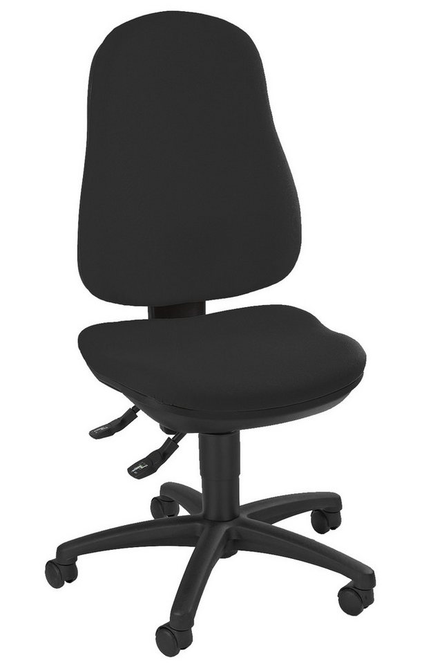 Steelboxx Drehstuhl Bürodrehstuhl Bandscheiben Schreibtischstuhl Drehstuhl Bürostuhl (1), Sitz- und Rückenflächen sind ergonomisch geformt von Steelboxx