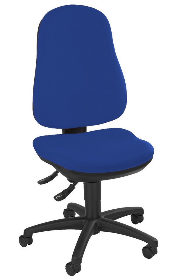 Steelboxx Drehstuhl Bürodrehstuhl Bandscheiben Schreibtischstuhl Drehstuhl Bürostuhl (1), Sitz- und Rückenflächen sind ergonomisch geformt von Steelboxx