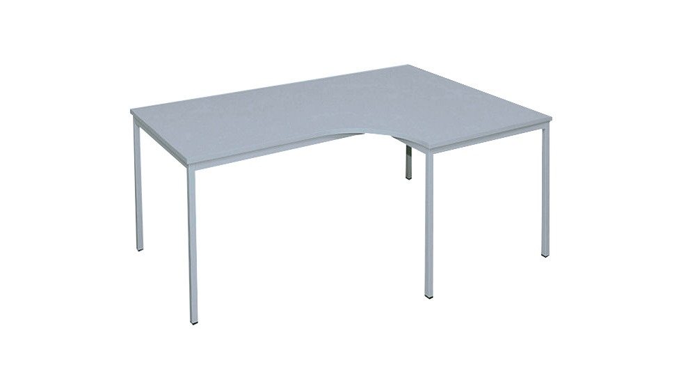 Steelboxx Eckschreibtisch Winkel rechts - 750 x 1800 x 800/1200 x 800 mm Winkelschreibtisch (Komplett Set, 1-St), Qualität und Sicherheit von Steelboxx