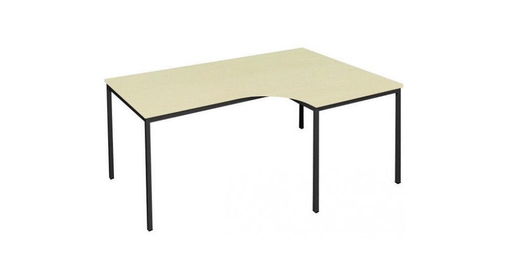 Steelboxx Eckschreibtisch Winkel rechts - 750 x 2000 x 800/1200 x 800 mm Winkelschreibtisch (Komplett-Set, 1-St), Qualität und Sicherheit von Steelboxx