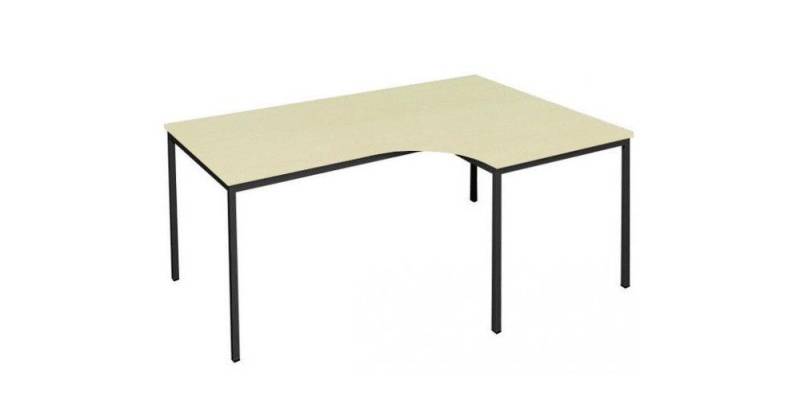 Steelboxx Eckschreibtisch Winkel rechts - 750 x 2000 x 800/1200 x 800 mm Winkelschreibtisch (Komplett-Set, 1-St), Qualität und Sicherheit von Steelboxx