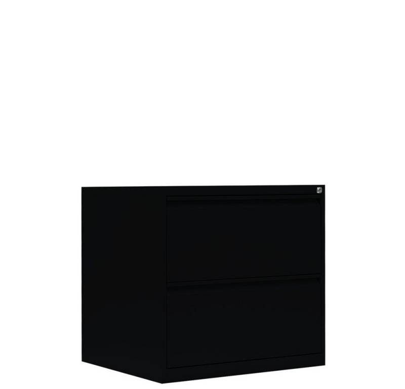 Steelboxx Hängeregisterschrank Hängeregistratur Schrank 70x76x62cm mit 2 Schüben doppelbahnig (1-St) Hängeregisterschrank von Steelboxx