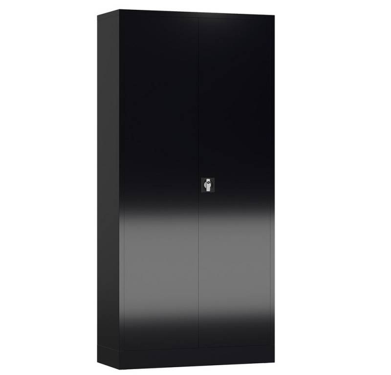 Steelboxx Mehrzweckschrank Aktenschrank Metallschrank mit 2 Türen 4 Fachböden 1945 x 920 x 420 mm (1-St) Komplett montiert und verschweißt, keine Montage erforderlich von Steelboxx