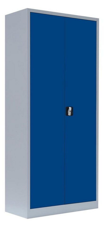 Steelboxx Mehrzweckschrank Lüllmann® Flügeltürenschrank, 4,5 OH, 1800 x 800 x 383 mm (1-St) Komplett montiert und verschweißt, keine Montage erforderlich von Steelboxx