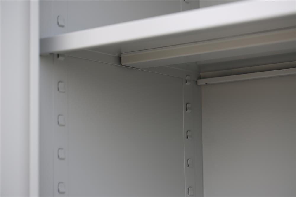 Steelboxx Mehrzweckschrank Metallschrank abschließbar Aktenschrank Büroschrank 195x120x42cm (1-St) Komplett montiert, keine Montage notwendig von Steelboxx