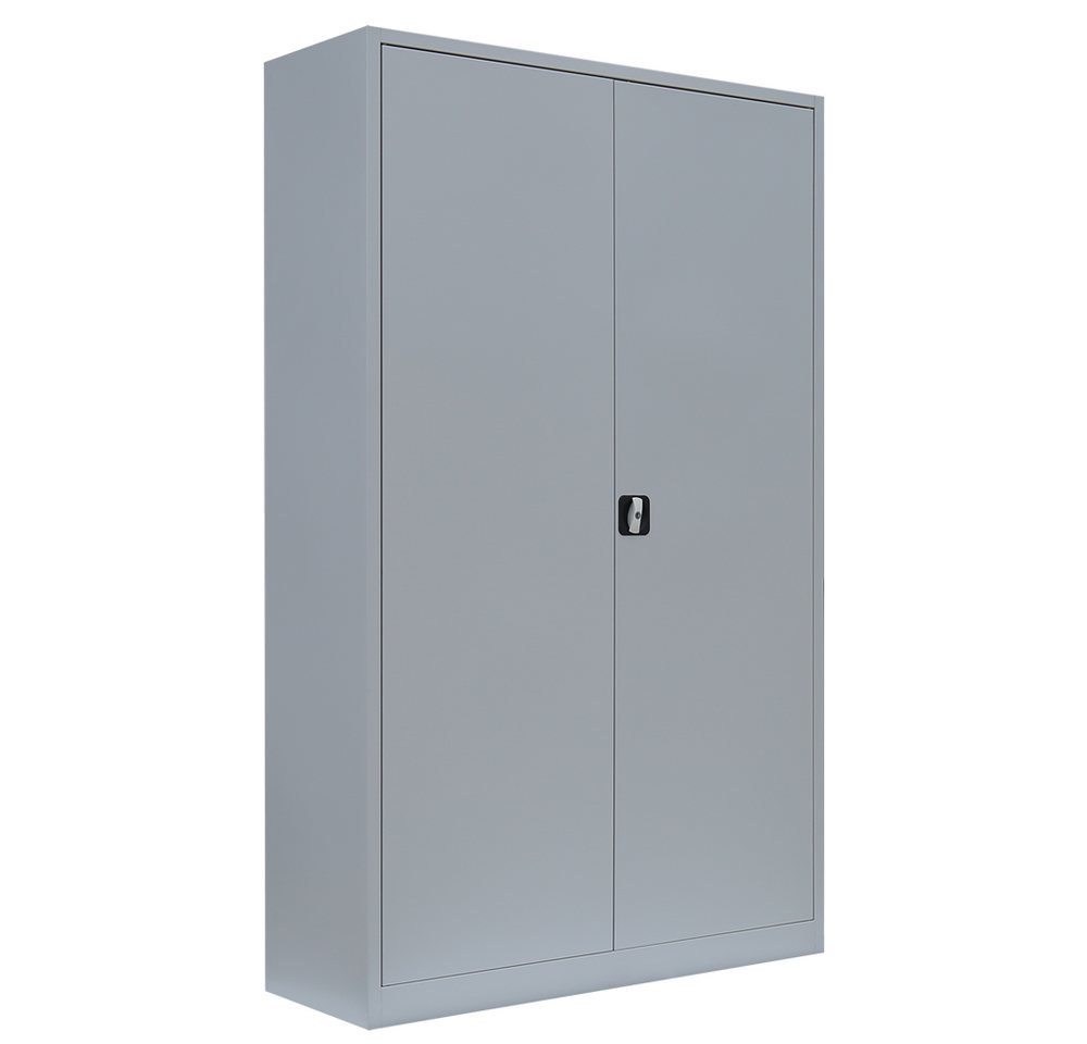 Steelboxx Mehrzweckschrank XXL Metallschrank abschließbar Aktenschrank 195x120x60cm (1-St) Mehrzweckschrank abschließbar von Steelboxx