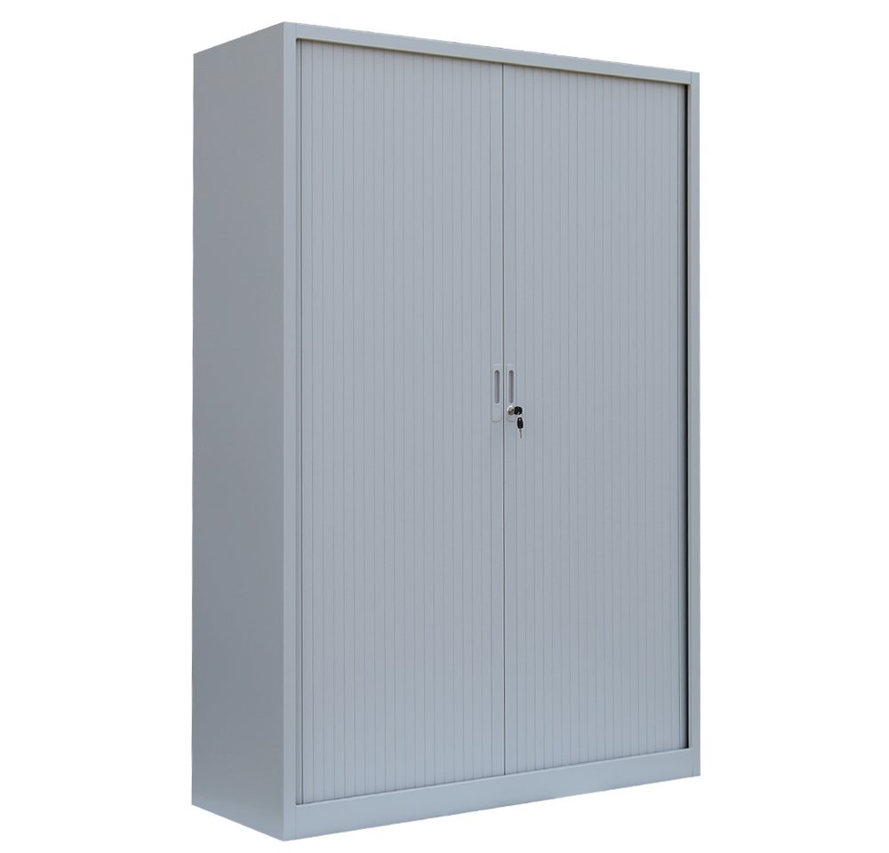 Steelboxx Rollladenschrank "Gigant" Stahl Büro Aktenschrank 195x120x46cm von Steelboxx