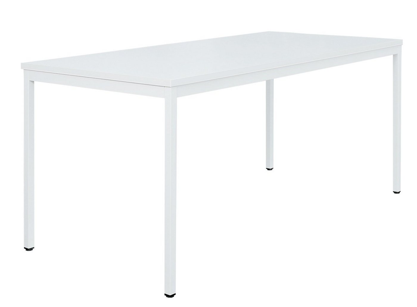 Steelboxx Schreibtisch 120 x 80 cm Profi Besprechungstisch Computertisch (komplett Set, 1-St), Maße: 750 x 1200 x 800 mm (HxBxT) von Steelboxx