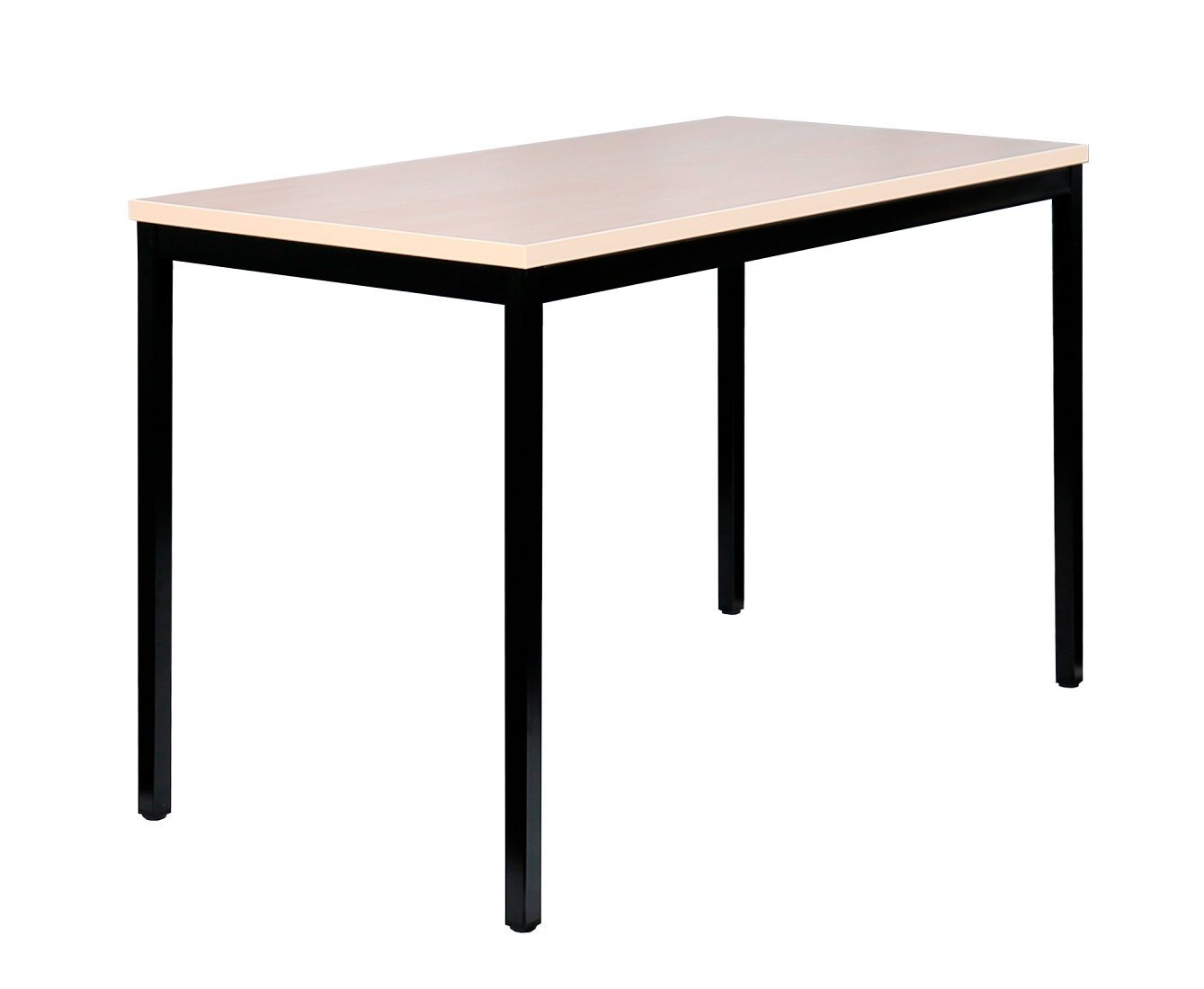 Steelboxx Schreibtisch 140 x 60 cm Profi Besprechungstisch Computertisch (Komplett-Set, 1-St), Maße: 750 x 1400 x 600 mm (HxBxT) von Steelboxx