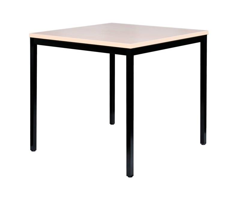 Steelboxx Schreibtisch 80 x 80 cm Profi Besprechungstisch Computertisch (Komplett-Set, 1-St), Qualität und Sicherheit von Steelboxx