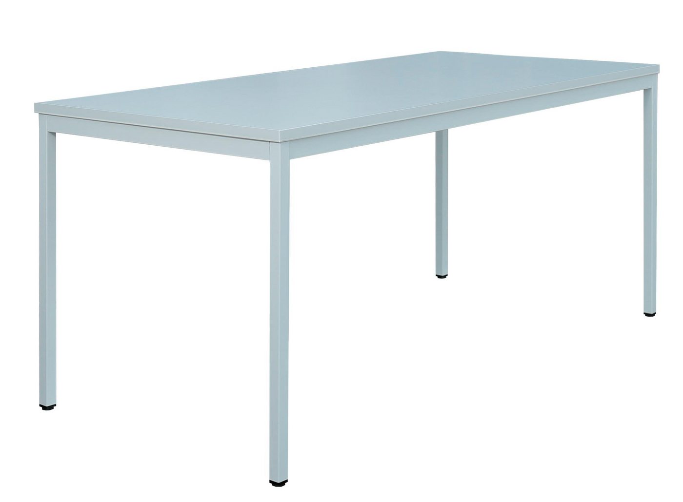 Steelboxx Schreibtisch Computertisch 75x120x80cm lichtgrau (Komplett-Set, 1-St), Maße: 750 x 1200 x 800 mm (HxBxT) von Steelboxx