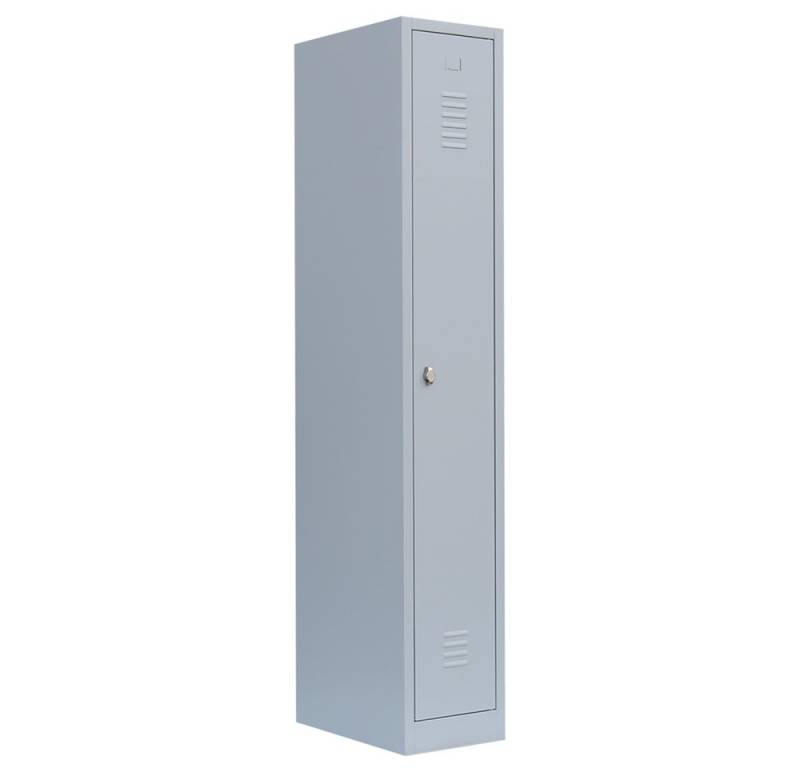 Steelboxx Spind Spind Spint Stahl-Kleiderschränke Gaderobenschrank 310 mm (1-St) Komplett verschweißt und montiert von Steelboxx