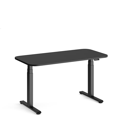 Steelcase Solo Elektromotorisch höhenverstellbarer Homeoffice-Schreibtisch, programmierbares Bedienpaneel, Antikollisionssensor und Kabelnetz, Tischplatte in Schwarz, Gestell in Perlschwarz Steelcase Solo Elektromotorisch höhenverstellbarer Homeoffice-Schreibtisch, programmierbares Bedienpaneel, Antikollisionssensor und Kabelnetz, Tischplatte in Schwarz, Gestell in Perlschwarz von Steelcase