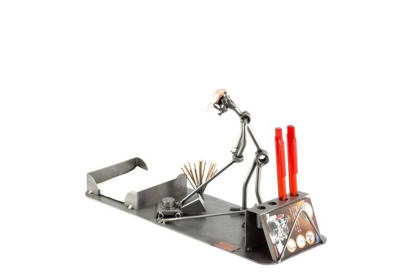 Steelman24 Dekofigur Gärtner Schreibtisch Organizer von Steelman24