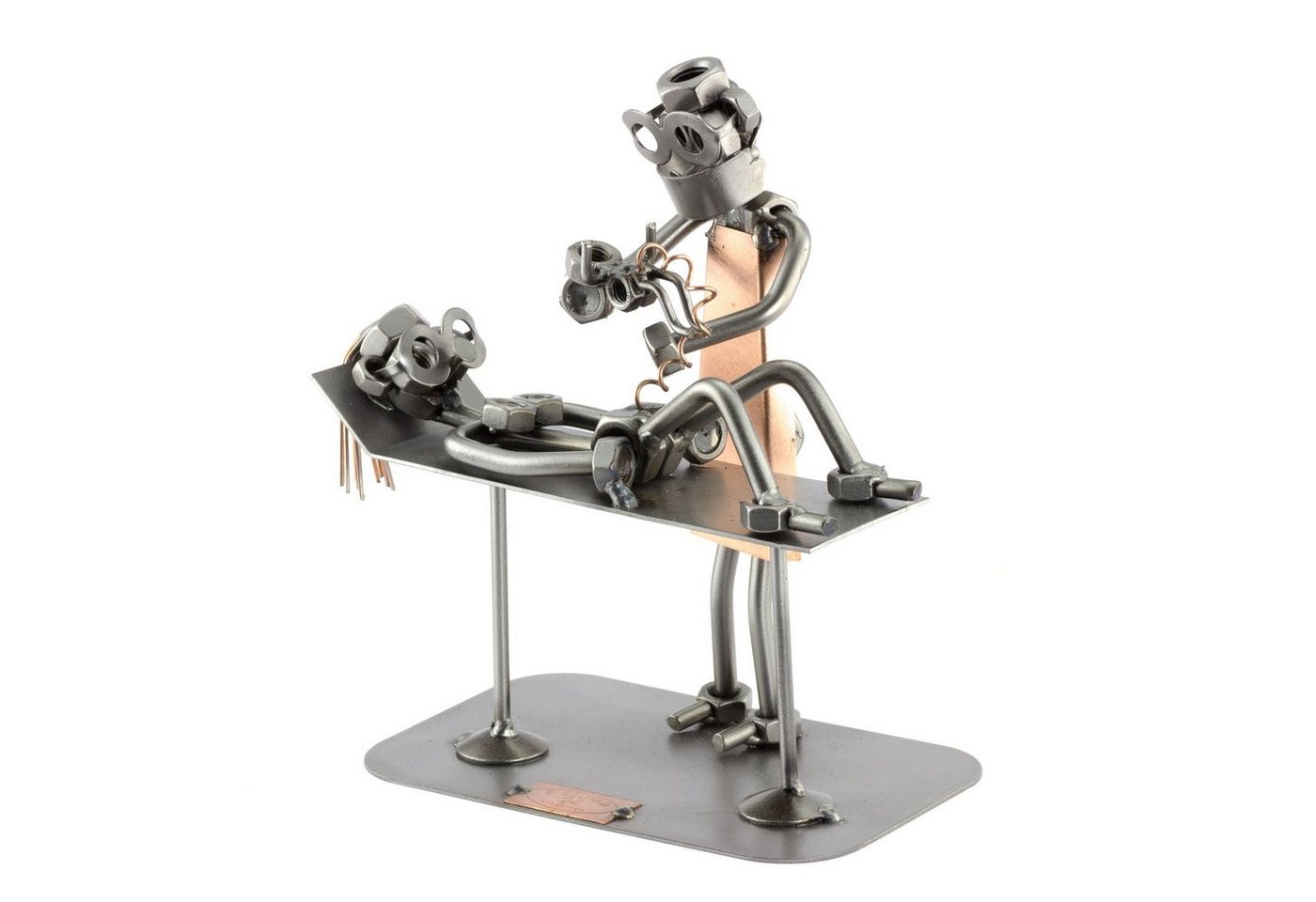 Steelman24 Dekofigur Steelman24 - Sage-Femme - Sculpture de metal von Steelman24