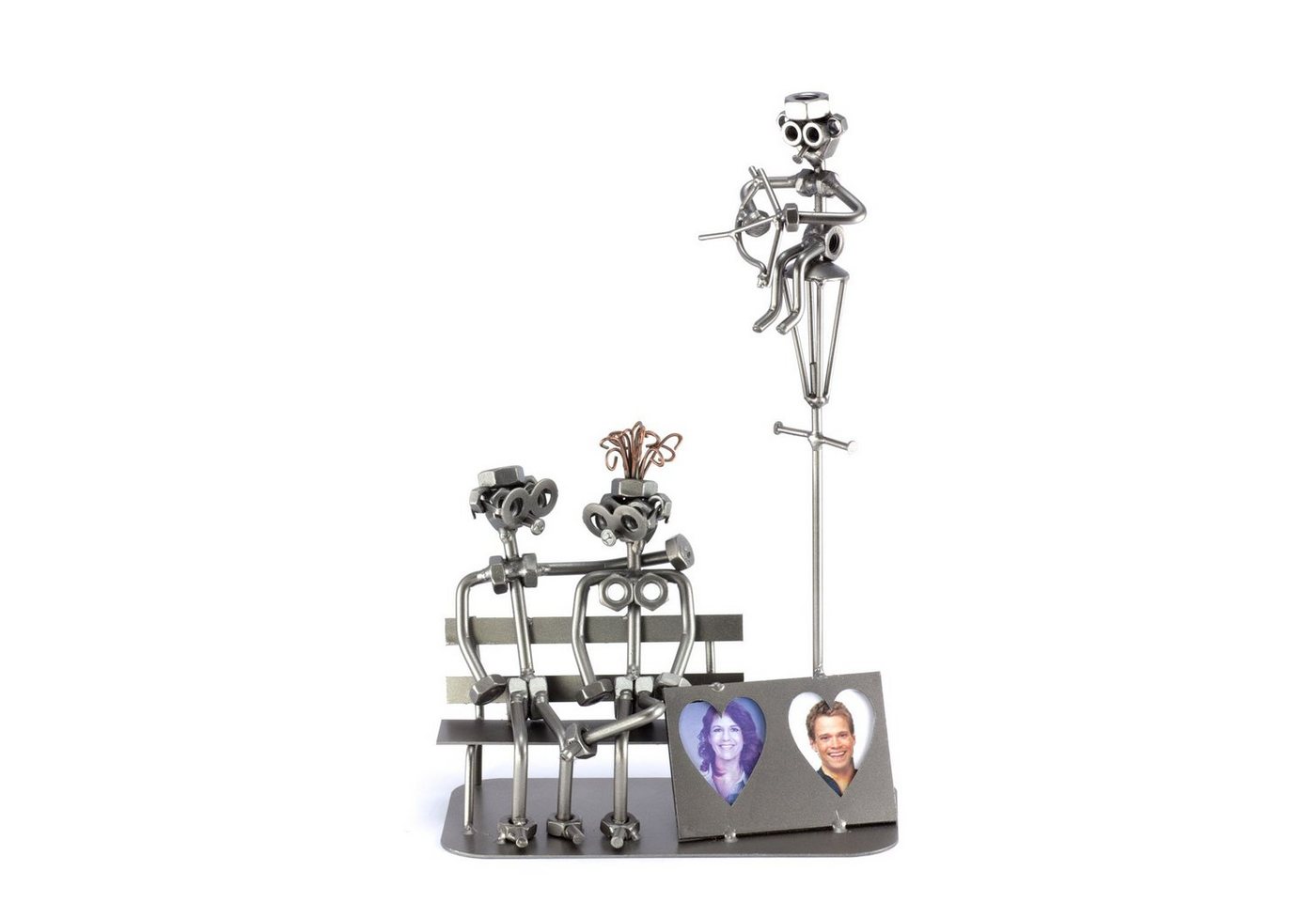 Steelman24 Dekofigur Liebespaar mit Bilderrahmen Steelman24 Dekofigur Liebespaar mit Bilderrahmen von Steelman24